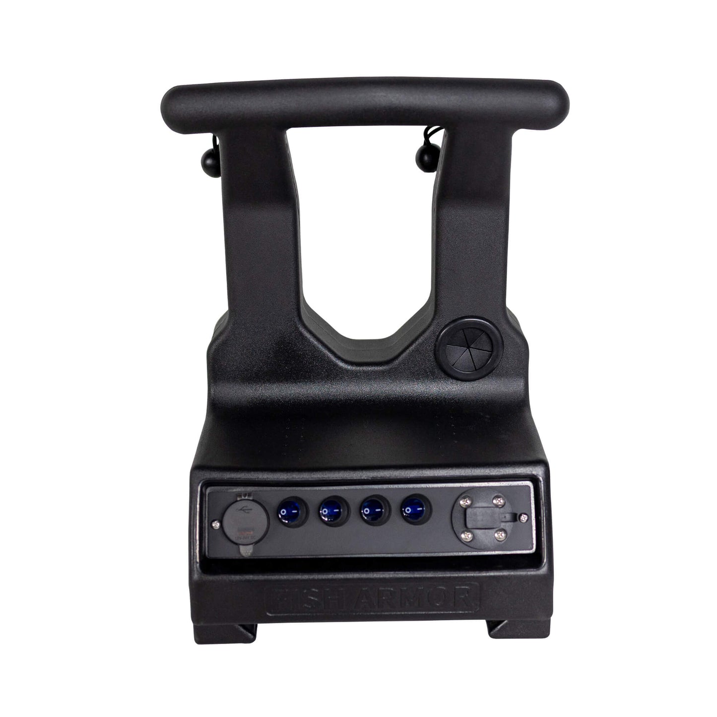 Fish Armor Pro Ultra Lite Shuttle front view of the black version
