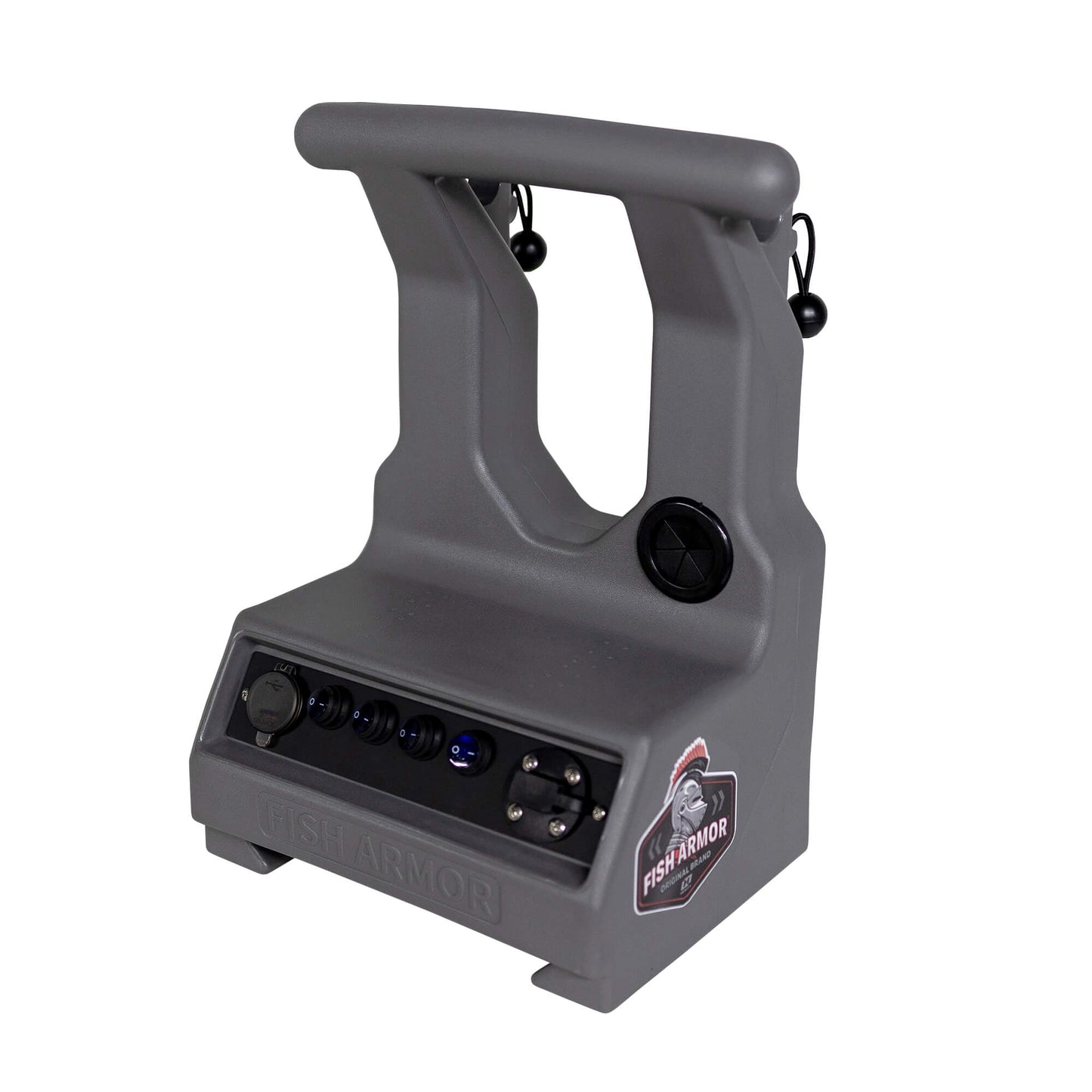 Fish Armor Pro Ultra Lite Shuttle quarter front gray