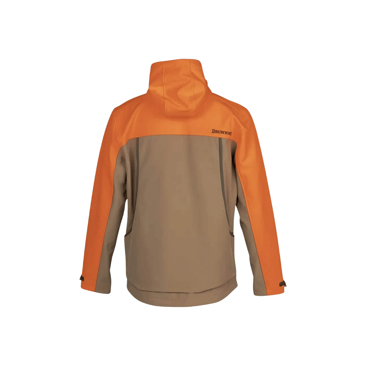 BROWNING FLUSHING MEADOWS SS JACKET - BLAZE/TAN - BACK VIEW