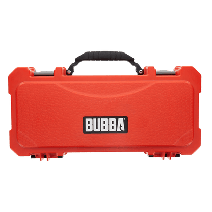 BUBBA BLADE PRO SERIES CORDLESS ELECTRIC FILLET KNIFE showing carry case