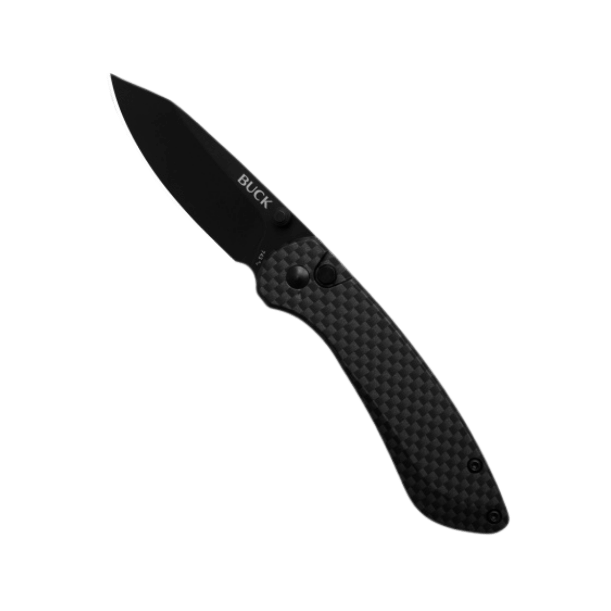 BUCK KNIVES MINI SOVEREIGN KNIFE CARBON FIBER HANDLE
