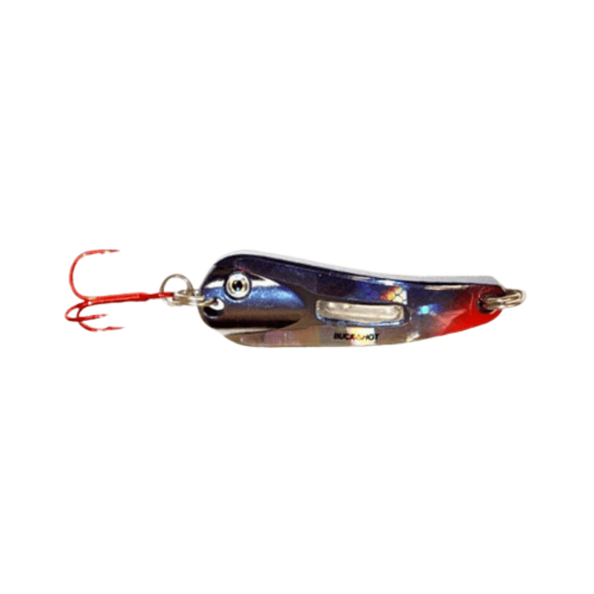 NORTHLAND BUCK-SHOT FLUTTER SPOON 1/16OZ - SILVER SHINER