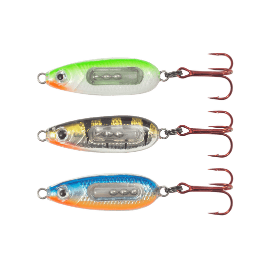 NORTHLAND BUCK-SHOT COFFIN SPOON 3CD 3/8OZ - ASSORTED COLORS