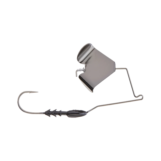 BUCKEYE LURES G BUZZ SINGLE BLADE BUZZBAIT BLACK BLACK