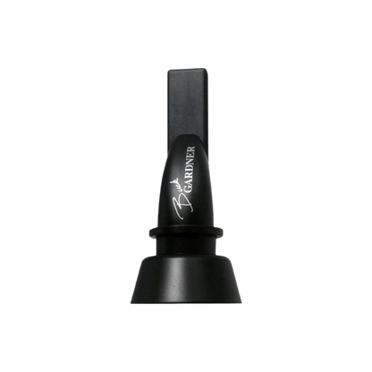BUCK GARDNER 6-IN-1 WHISTLE DUCK CALL - BLACK - FRONT VIEW