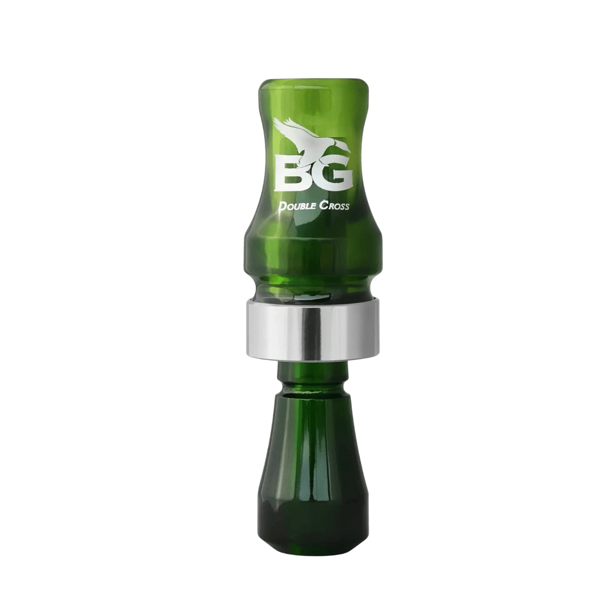 BUCK GARDNER DOUBLE CROSS POLY DUCK CALL - CAMO GREEN