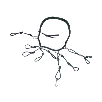 BUCK GARDNER TIGHT BRAID LANYARD/CARABINER - MULTIPLE 