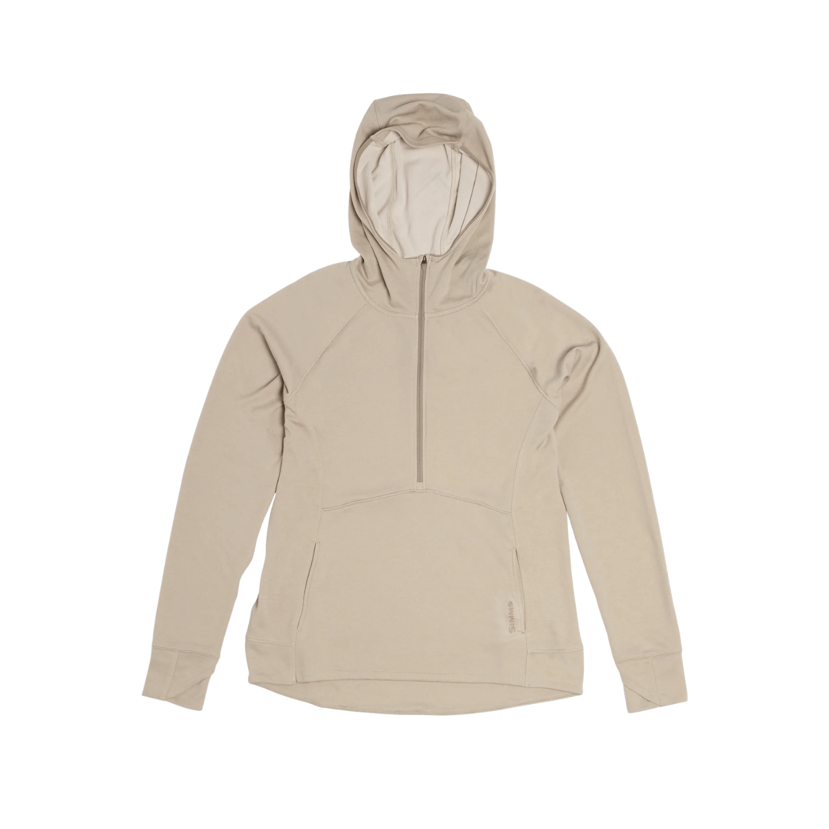 SIMMS WOMEN'S BUGSTOPPER HOODY - LUNAR GREY HEATHER