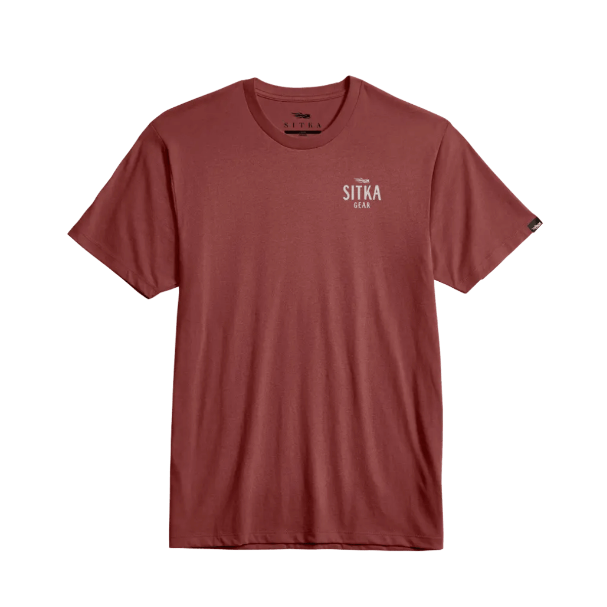 SITKA MEN'S BUILT TO LAST TEE - REDWOOD