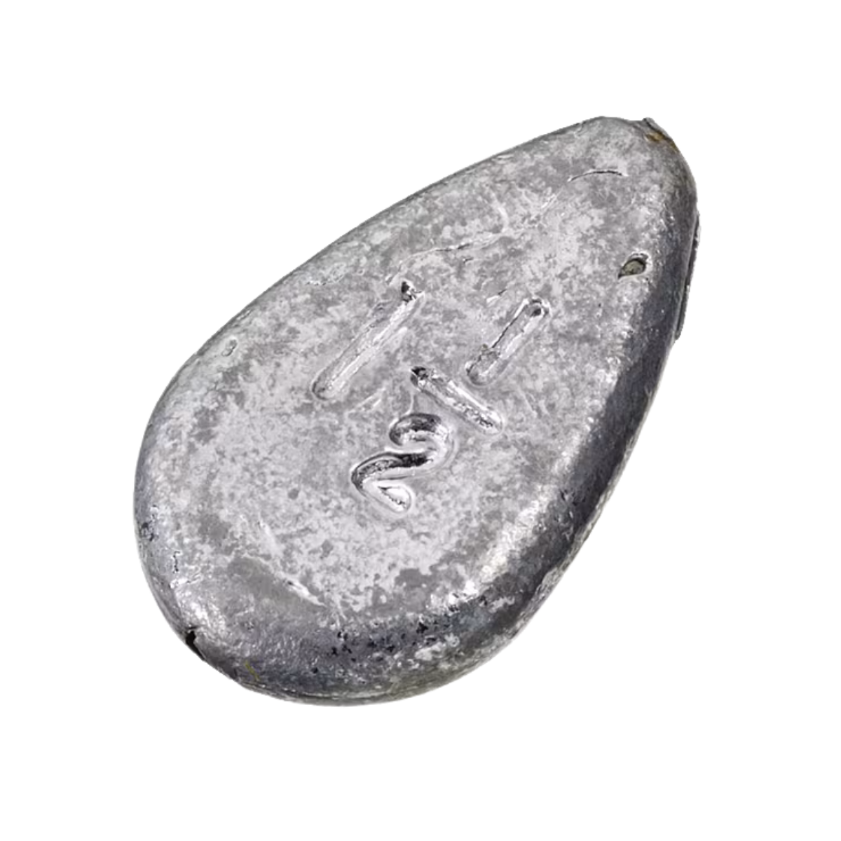 BULLET WEIGHTS NO ROLL SINKERS 1OZ 2PK SILVER