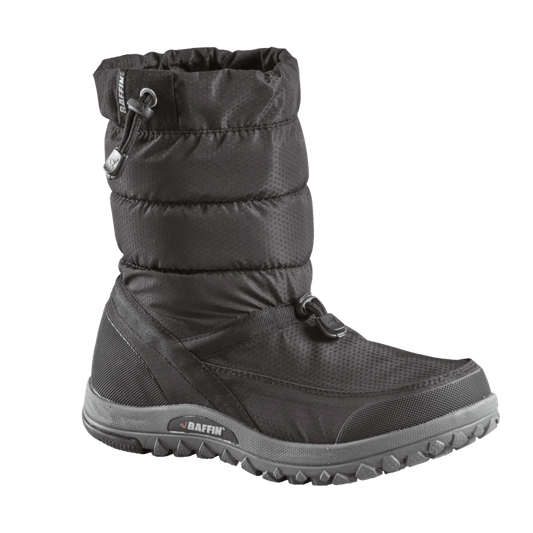 BAFFIN MEN'S CLOUD LOW BOOT - BLACK - SIDE VIEW