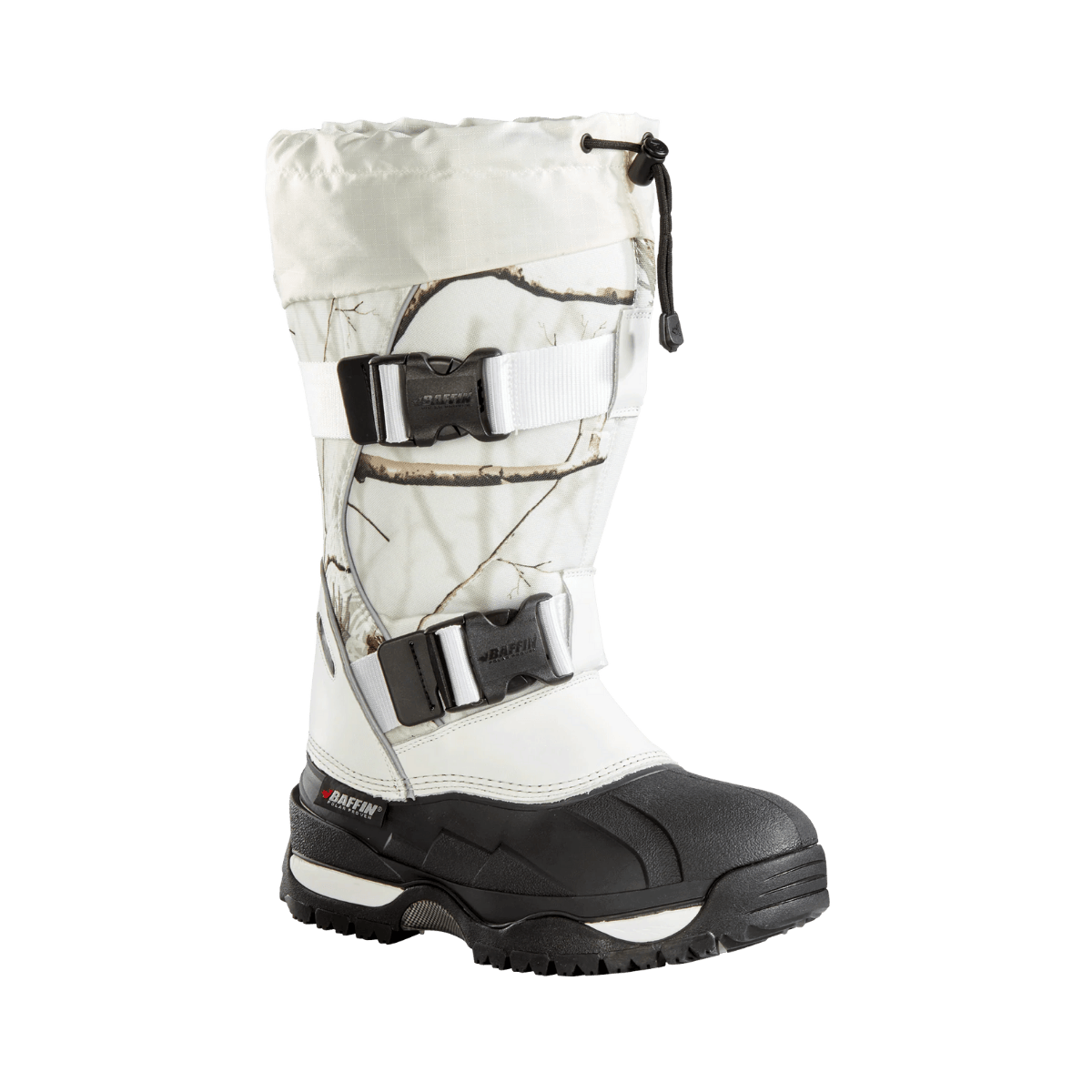BAFFIN MEN'S IMPACT BOOT - SNOW CAMO - SIDE VIEW