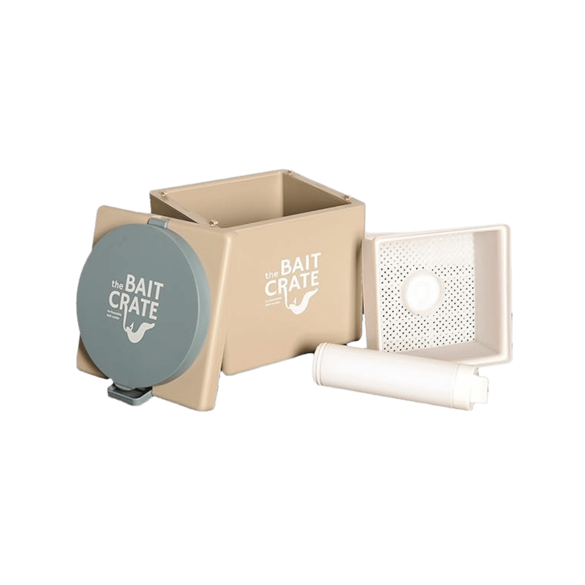 BAIT CRATE BAIT COOLER W/REFREEZABLE CORE - PRODUCT COMPONENTS