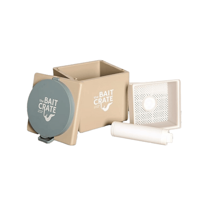 BAIT CRATE BAIT COOLER W/REFREEZABLE CORE - PRODUCT COMPONENTS