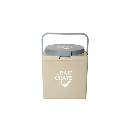 BAIT CRATE BAIT COOLER W/REFREEZABLE CORE - FRONT VIEW