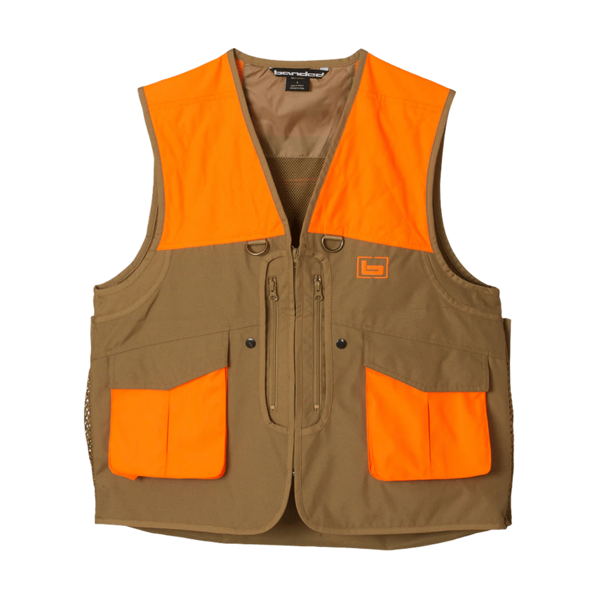 BANDED BIG STONE 3.0 OXFORD VEST - BLAZE - FRONT VIEW