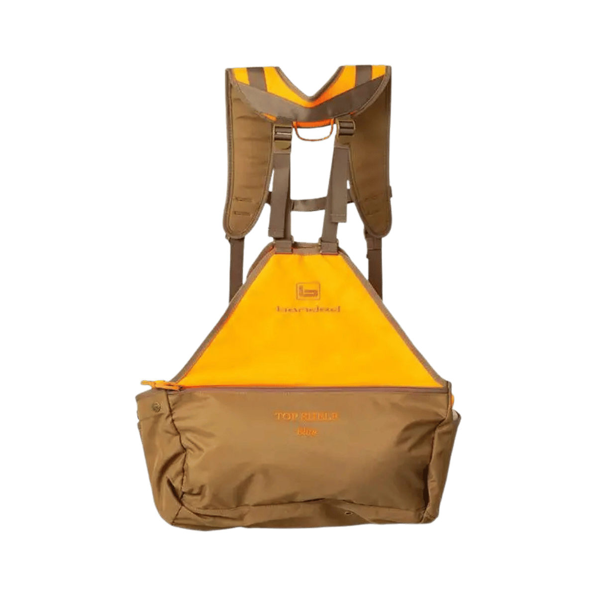 BANDED TSUV STOP SHELF UPLAND VEST - BLAZE_1 - BACK VIEW