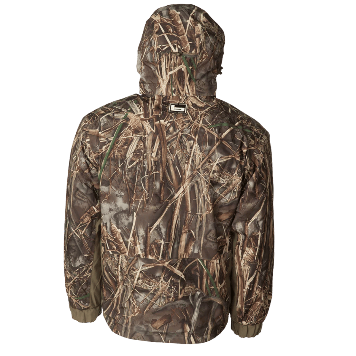 BANDED W WINDGUARD SS JACKET - BLAZE - BACK VIEW
