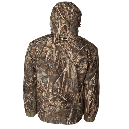BANDED W WINDGUARD SS JACKET - BLAZE - BACK VIEW