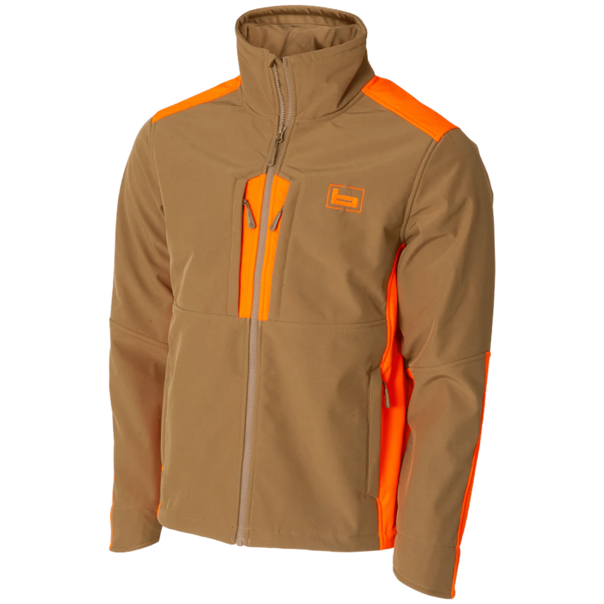 BANDED WINDGUARD SS JACKET - BLAZE_1 - SIDE FRONT VIEW