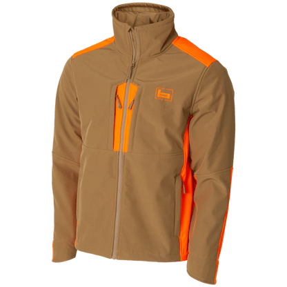 BANDED WINDGUARD SS JACKET - BLAZE_1 - SIDE FRONT VIEW