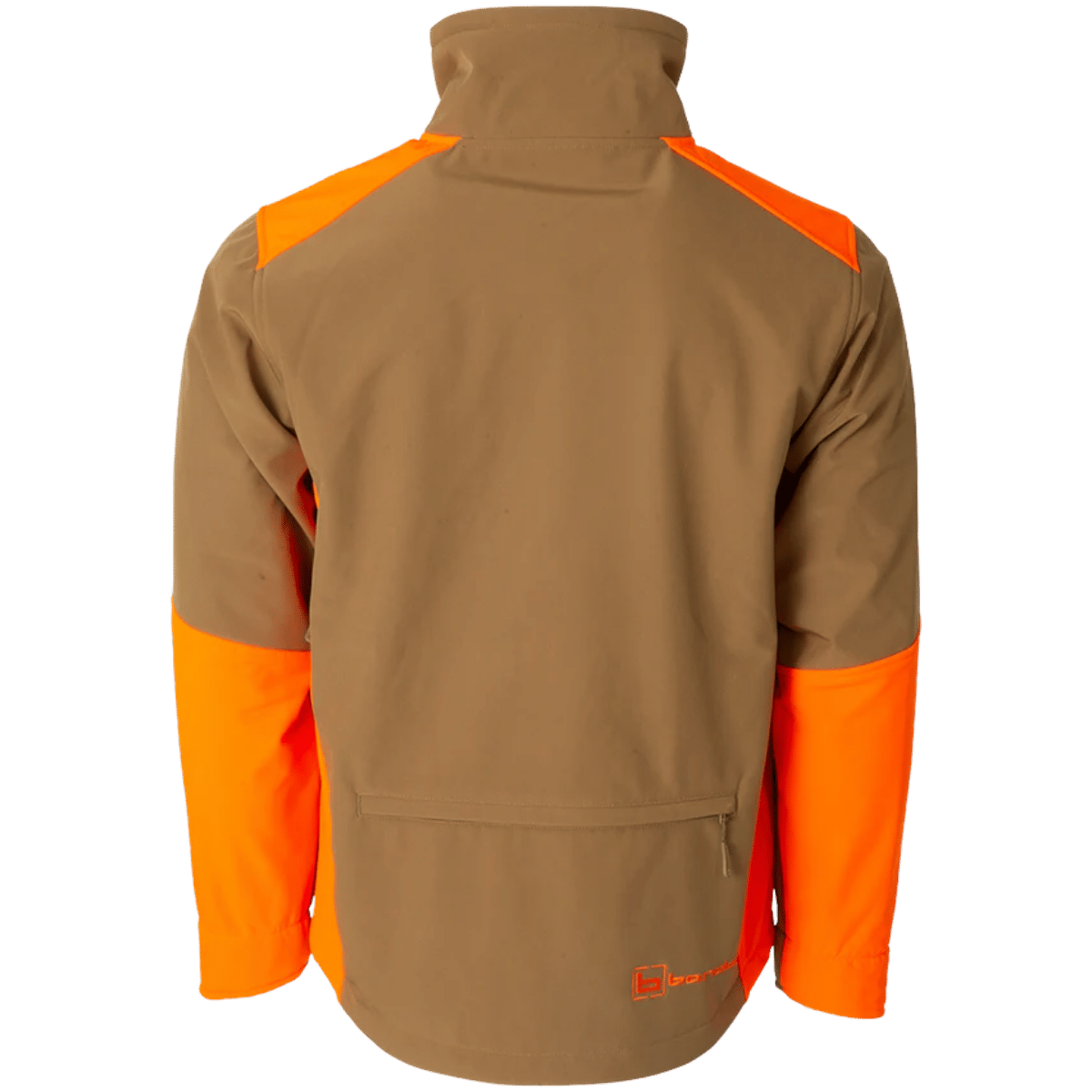 BANDED WINDGUARD SS JACKET - BLAZE - BACK VIEW