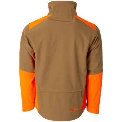 BANDED WINDGUARD SS JACKET - BLAZE - BACK VIEW