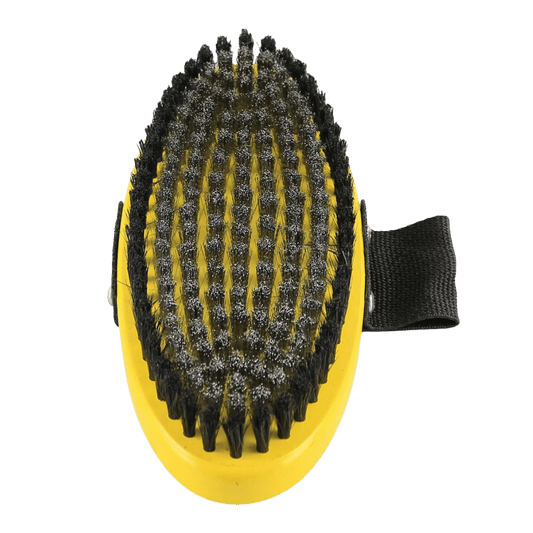 BEAST STAINLESS STEEL HORSEHAIR OVAL BRUSH