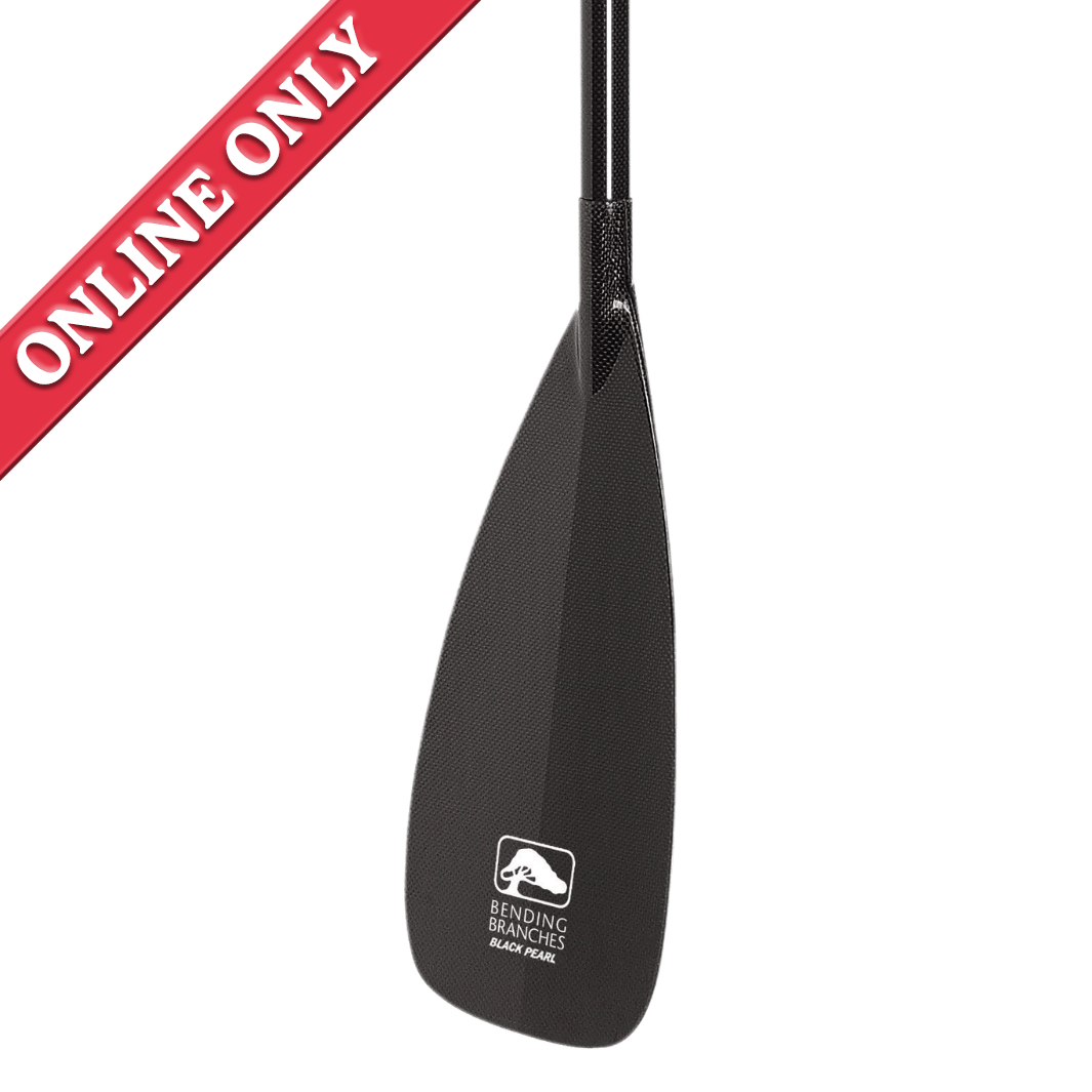 Bending Branches Black Pearl 11 Canoe Paddle showing that its sold online only
