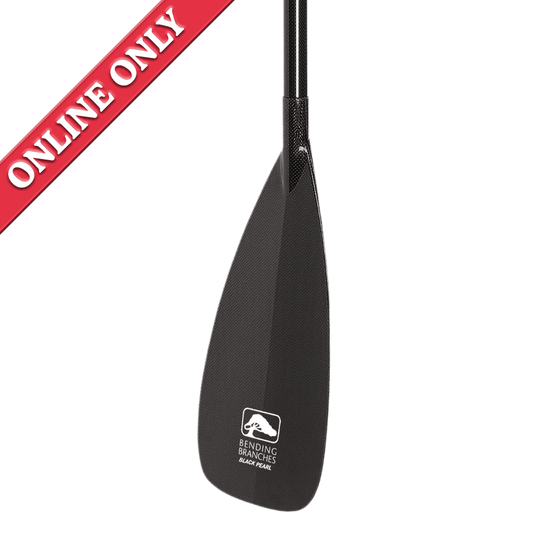 Bending Branches Black Pearl 11 Canoe Paddle showing that its sold online only