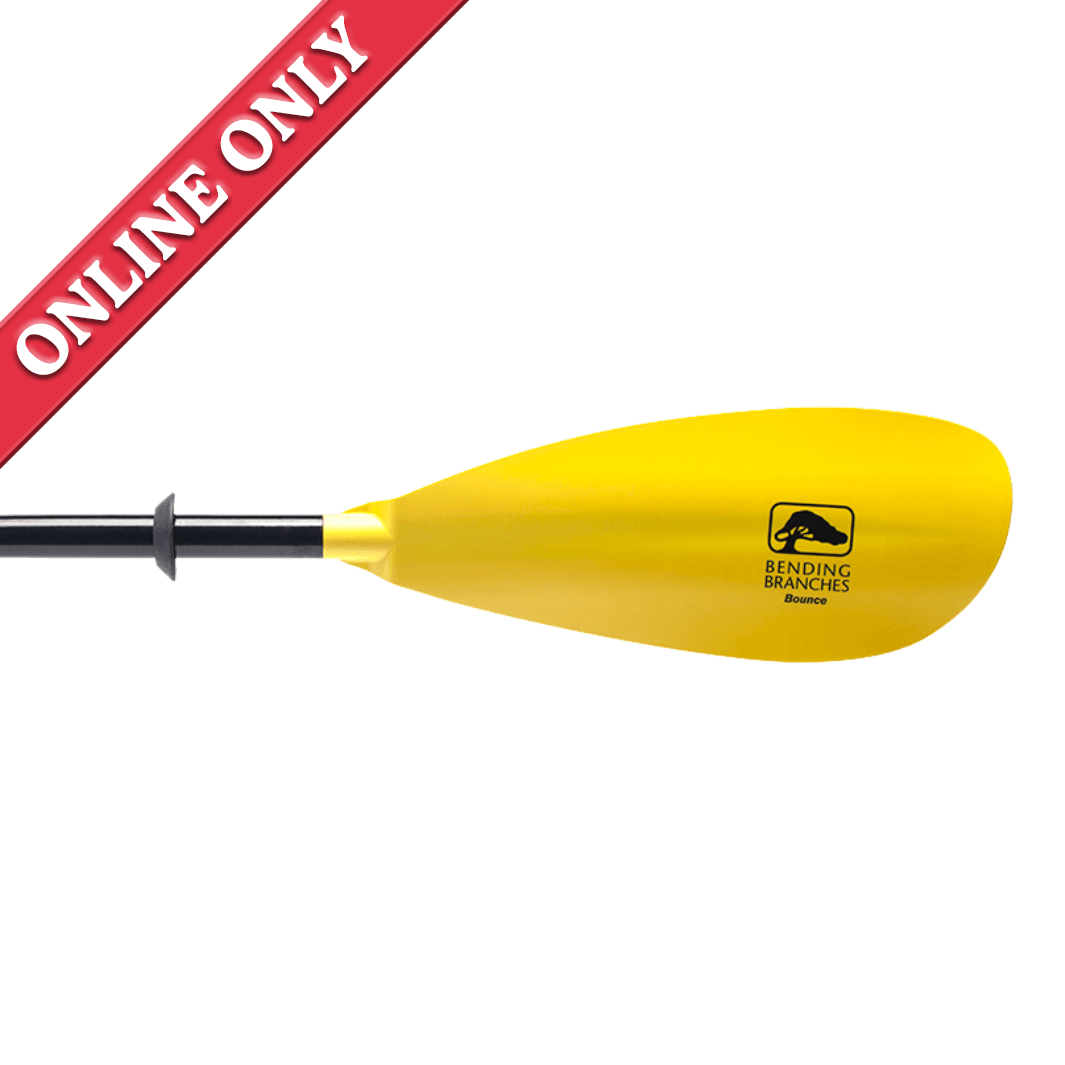 Bending Branches Bounce Kayak Paddle showing the paddle is sold online only