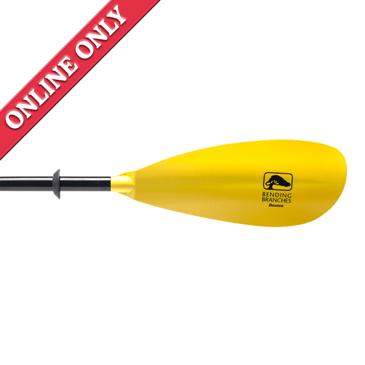 Bending Branches Bounce Kayak Paddle showing the paddle is sold online only