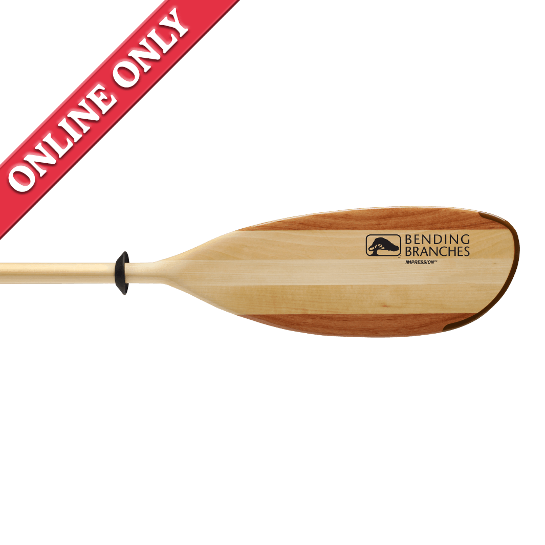 Bending Branches Impression Solo Kayak Paddle showing that its sold online only