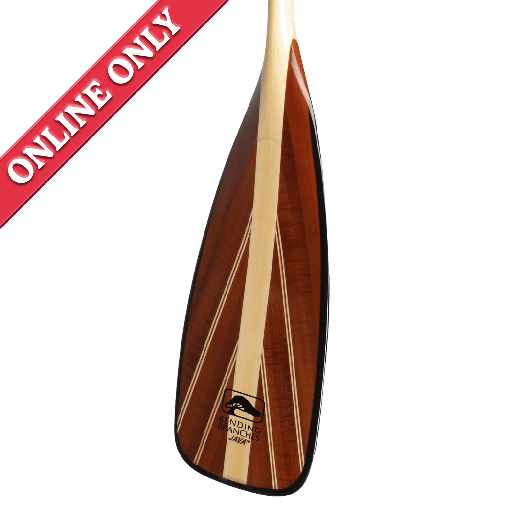 Bending Branches Java 11 Canoe Paddle showing its sold online only