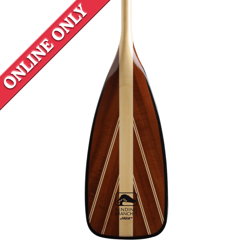Bending Branches Java ST Canoe Paddle showing its sold online only