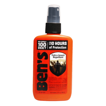 BEN'S MAX 100% DEET 3.4 OZ PUMP FRONT SPRAY