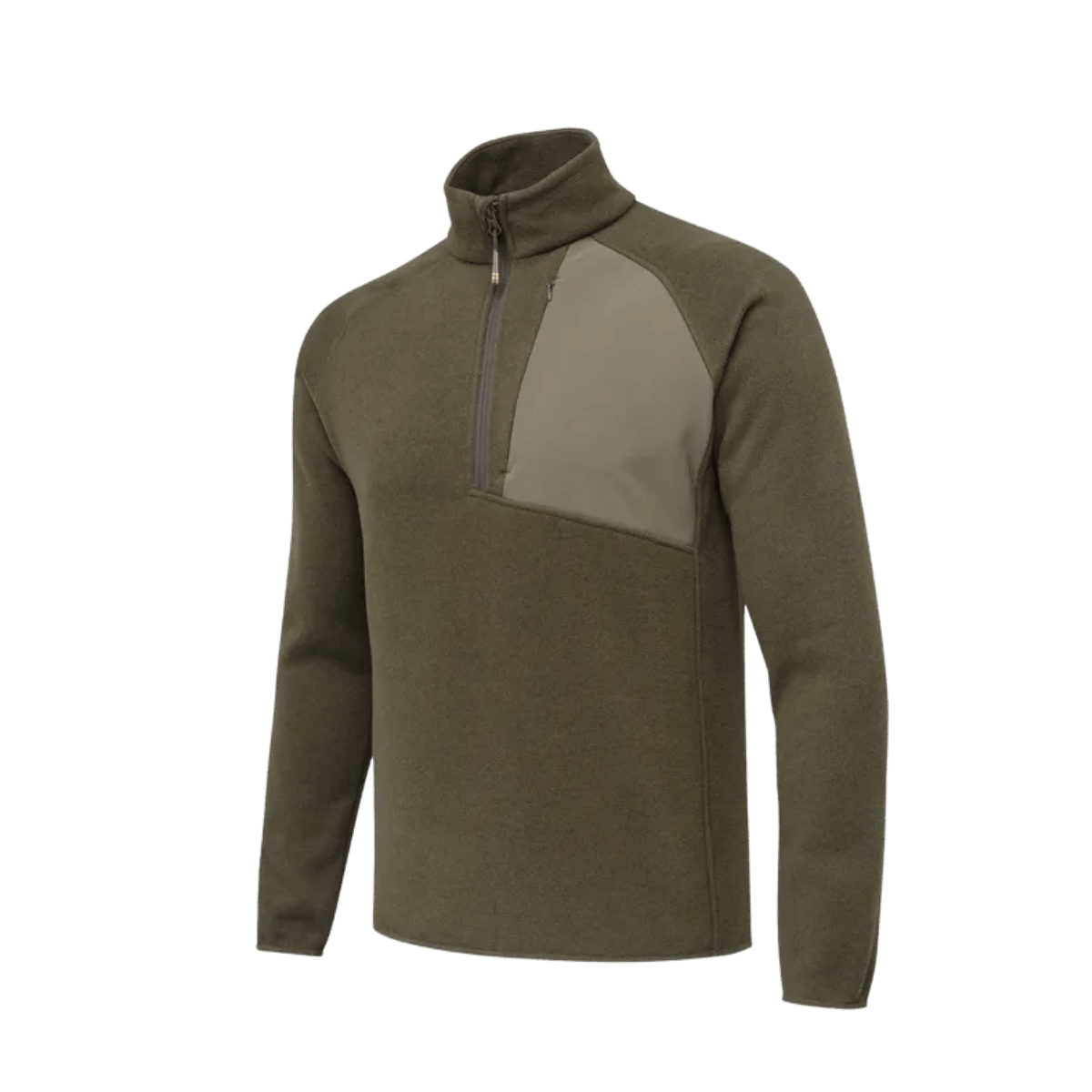 BERETTA MEN'S ABISKO HALF ZIP FLEECE - GREEN MOSS