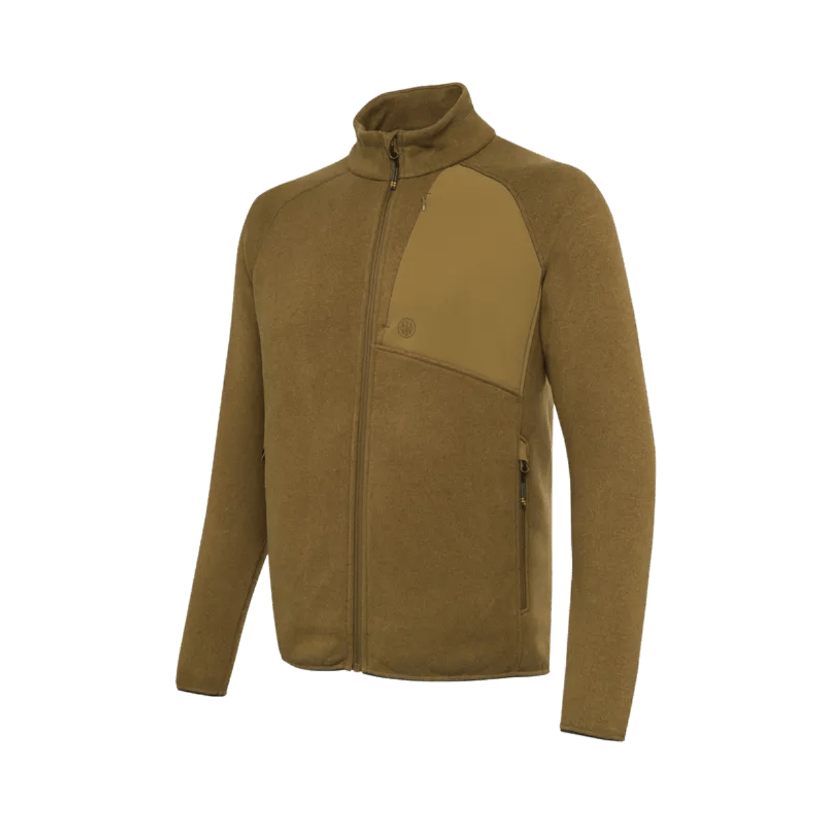 BERETTA USA ABISKO FULL ZIP FLEECE - OTTER - FRONT VIEW