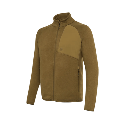 BERETTA USA ABISKO FULL ZIP FLEECE - OTTER - FRONT VIEW