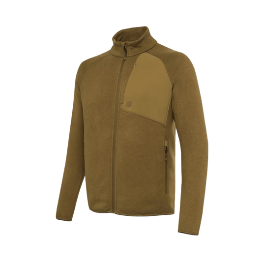 BERETTA USA ABISKO FULL ZIP FLEECE - OTTER - FRONT VIEW
