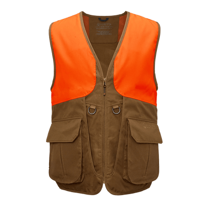BERETTA USA COMMAND PRO VEST - OTTER & ORANGE - FRONT VIEW