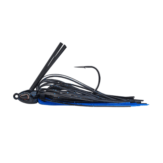 BERKLEY FINESSE SWIM JIG - 3/8 OZ - BLACK BLUE