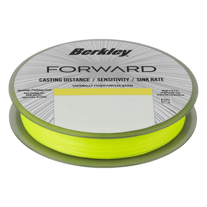 BERKLEY FORWARD BRAID FS 150YD – SONAR-OPTIMIZED - FLAME GREEN -  PRODUCT VIEW