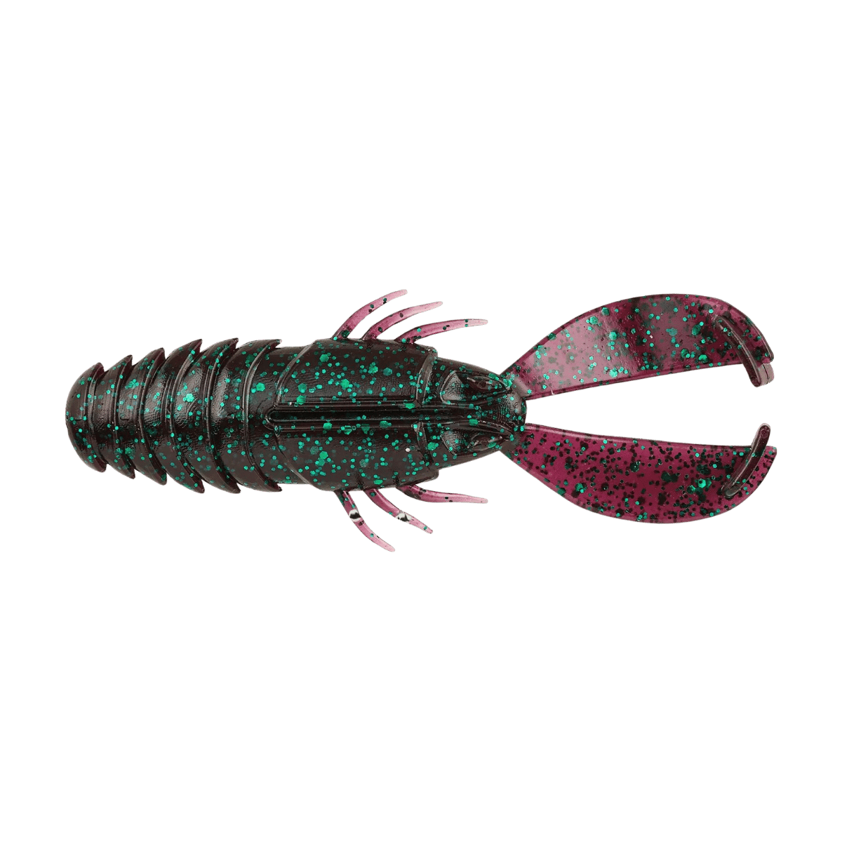 BERKLEY POWERBAIT 3-1/2" CRASH CRAW- JUNE BUG