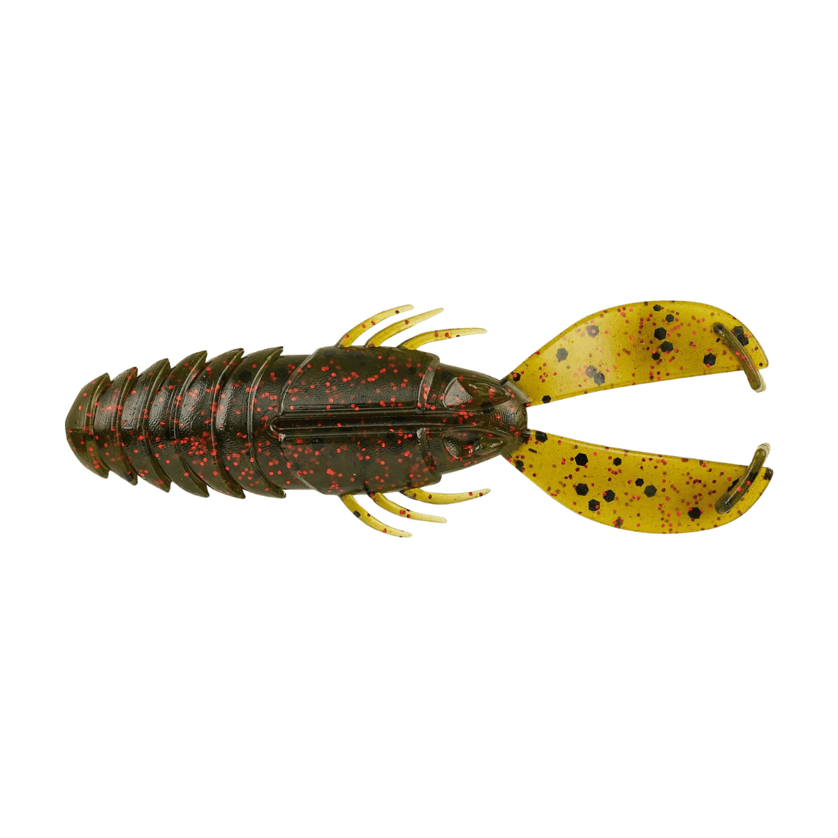 BERKLEY POWERBAIT 3-1/2" CRASH CRAW - WATERMELON RED