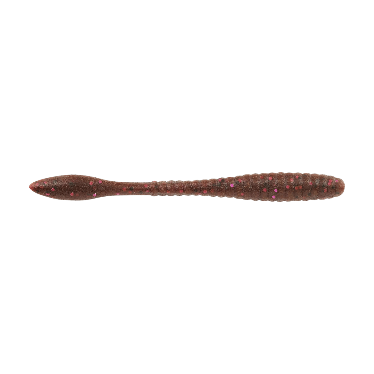 BERKLEY POWERBAIT MAXSCENT 3-3/5" FLAT WORM - CINNAMON PURPLE