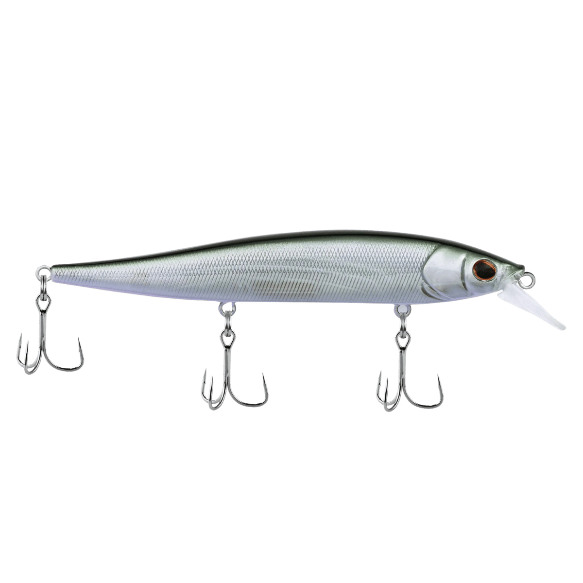 BERKLEY STUNNA JERKBAIT 1/2OZ – SLOW SINK FISHING LURE - SILVER DOLLA