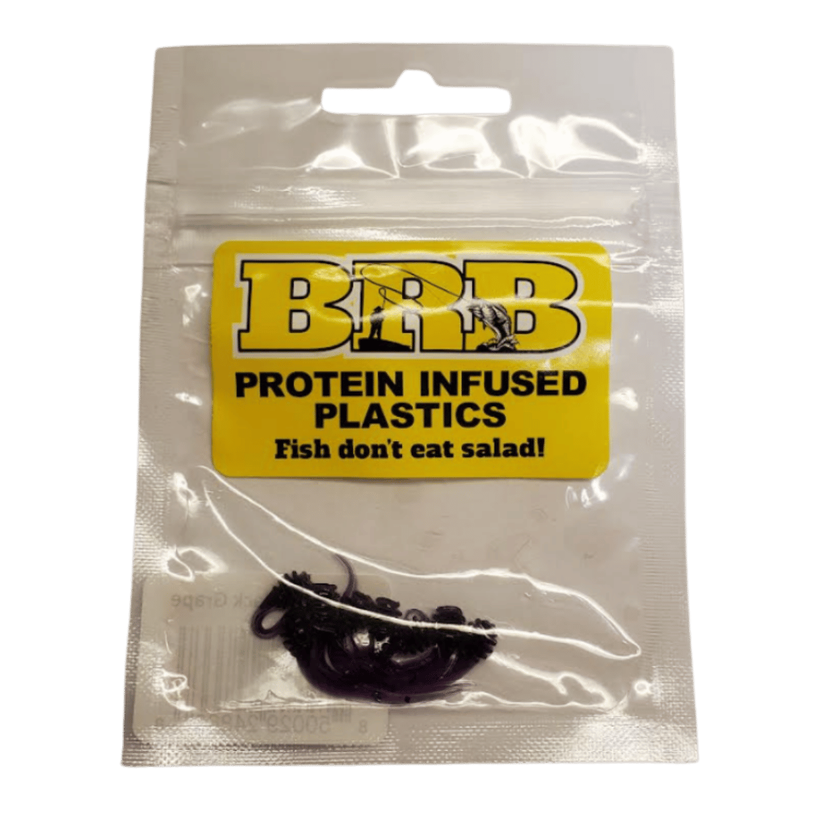 BILLU RUB TICKLER BAIT 8PC - BLACK GRAPE