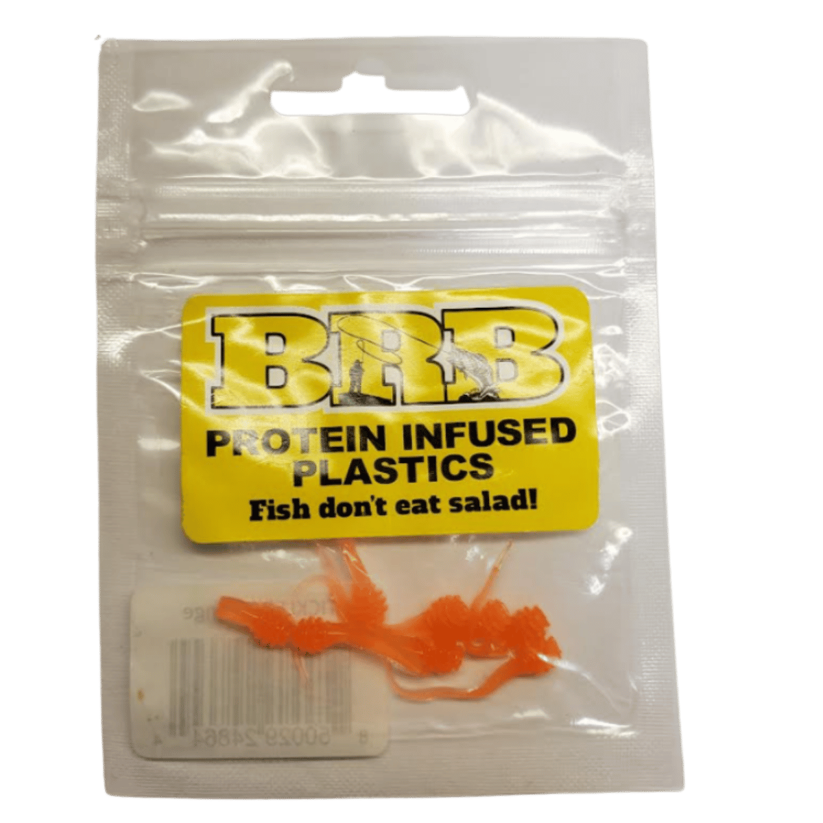 BILLU RUB TICKLER BAIT 8PC - ORANGE