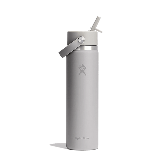 HYDRO FLASK WIDE MOUTH BOTTLE WITH FLEX STRAW CAP 24OZ BIRCH